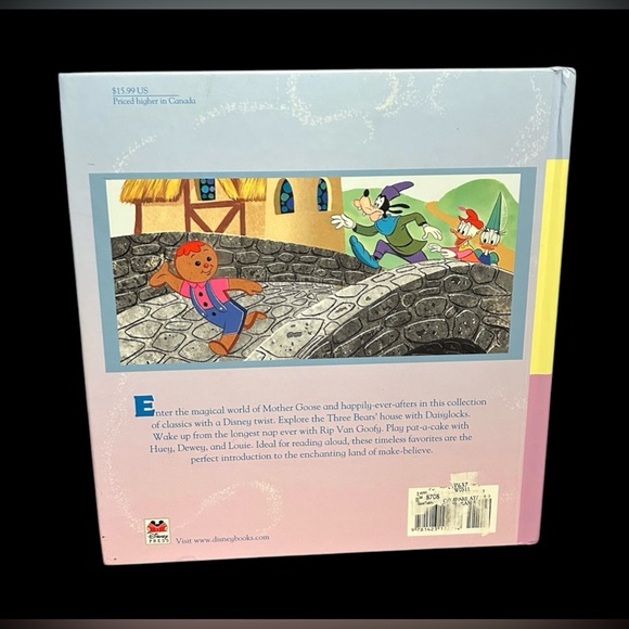 Hardcover Disney Book Nursery Rhymes and Fairytales Classics featuring Mickey - Picture 2 of 9